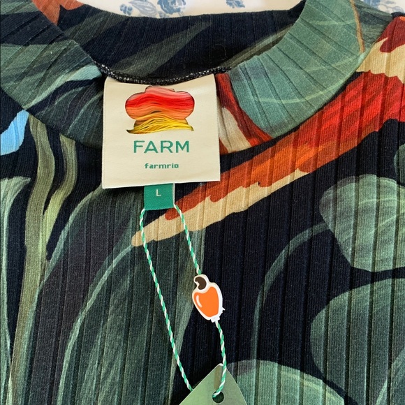 FARM RIO‼️‼️ Black Midnight Macaw Fiesta
Bodysuit✔️✔️✔️ - Picture 8 of 9